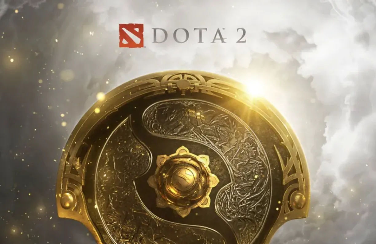 Suasana panggung megah turnamen Dota 2 internasional
