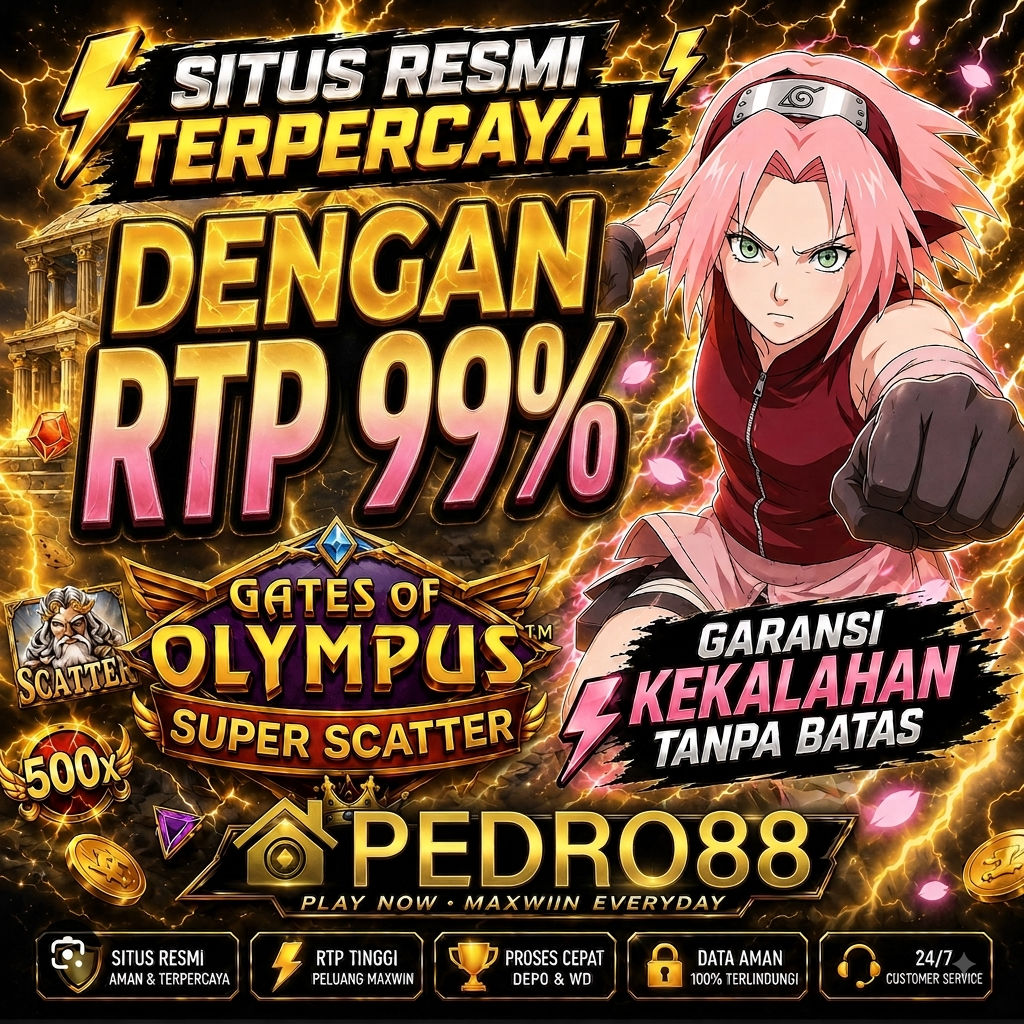 PEDRO88: Link Gacor Pragmatic Play dan PG Soft Hari Ini Dengan RTP 99%