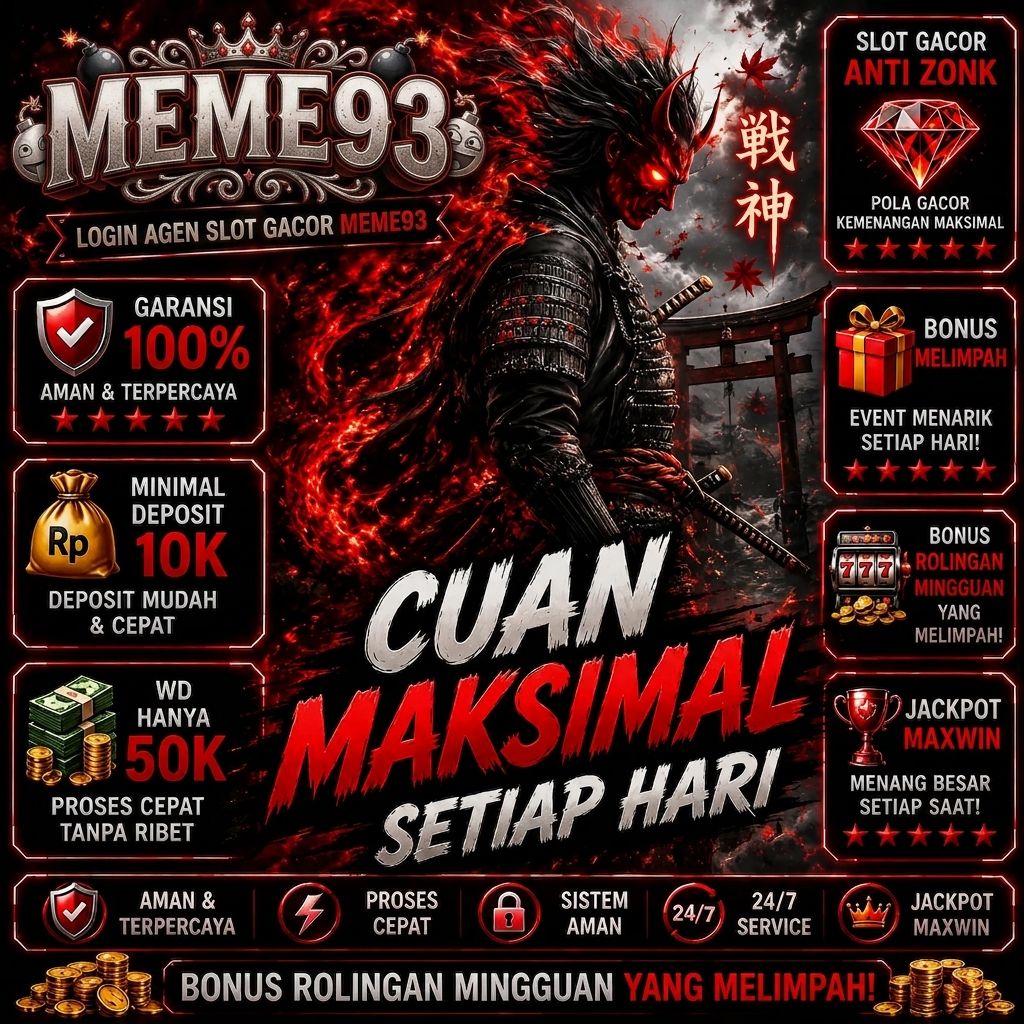 MEME93 🎮 Platform Game Online dengan Win Rate Tertinggi