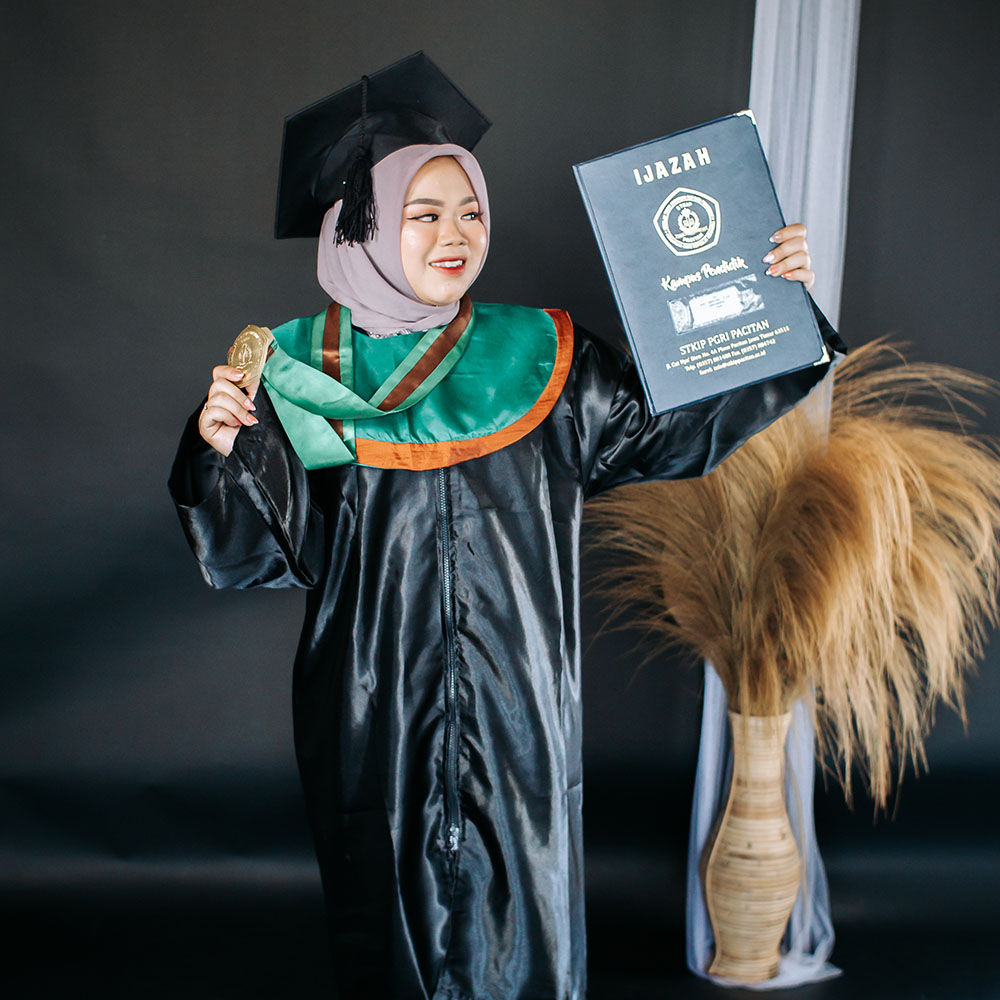 Close friends and classmates in graduation attire hugging each other with genuine laughter and tears of joy celebrating years of friendship and shared academic journey