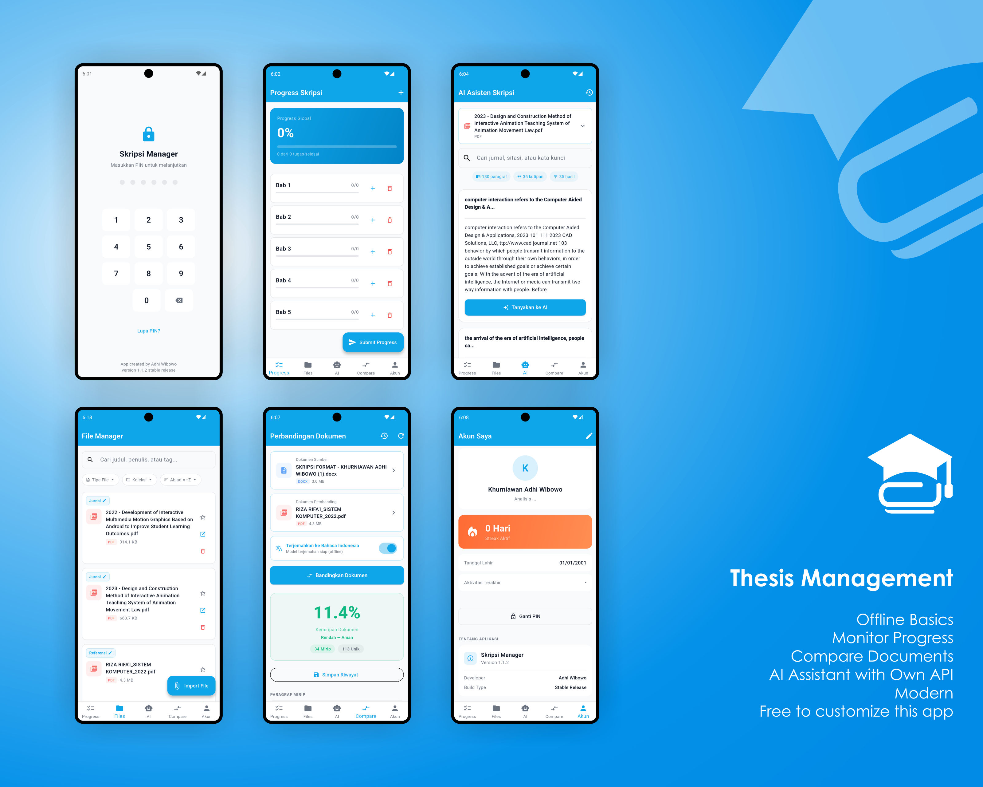 Portfolio App Design