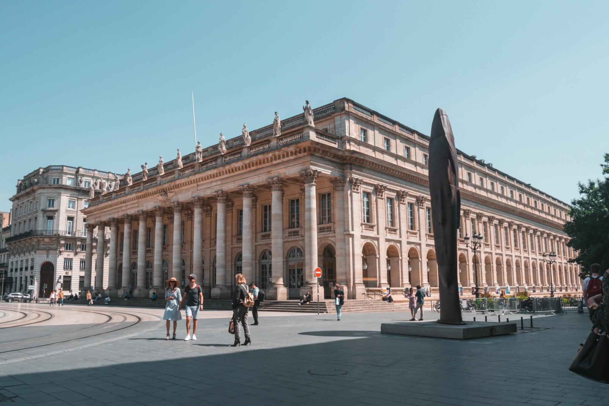 Bordeaux city center