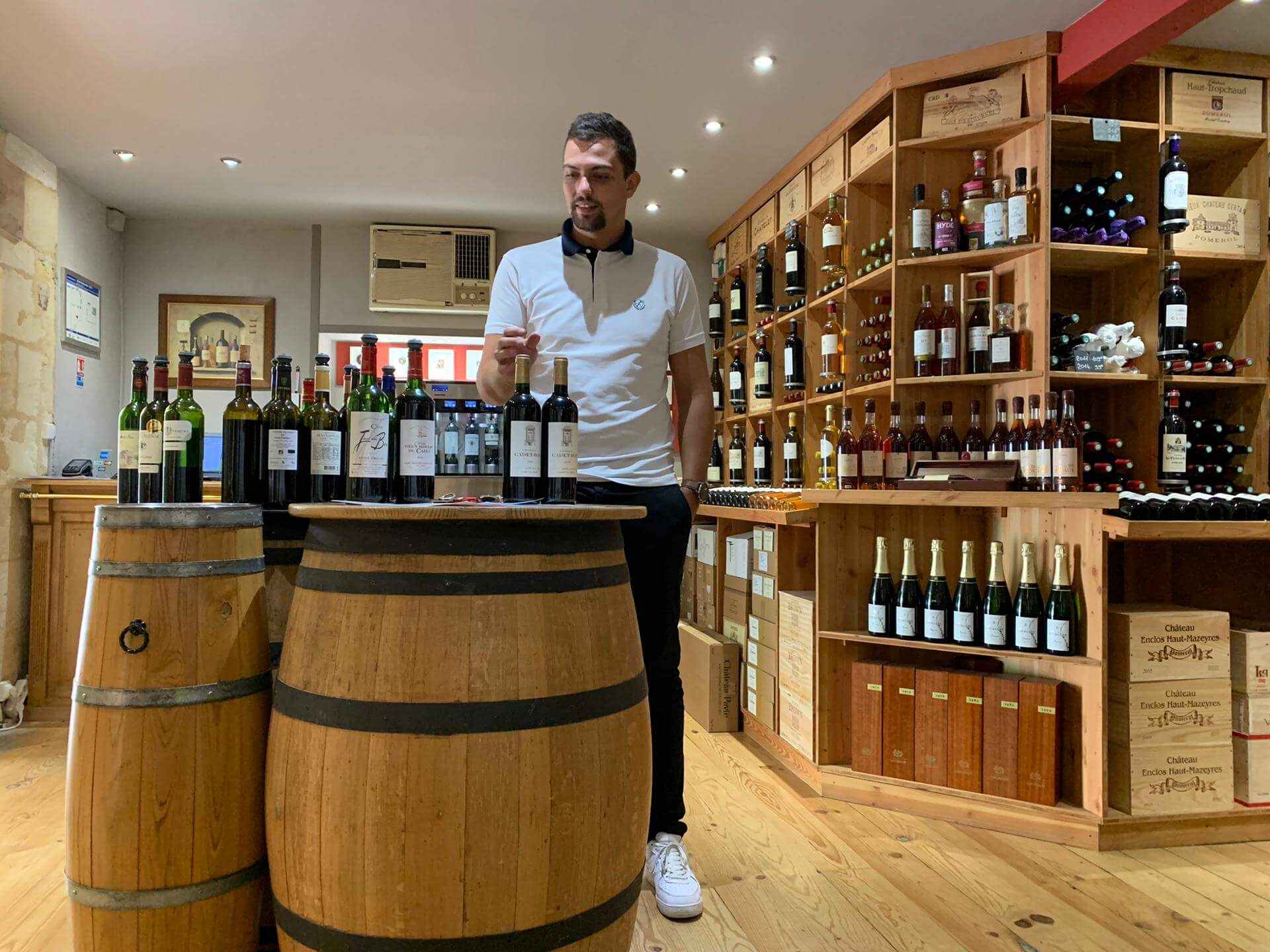 vins à Saint-Emilion