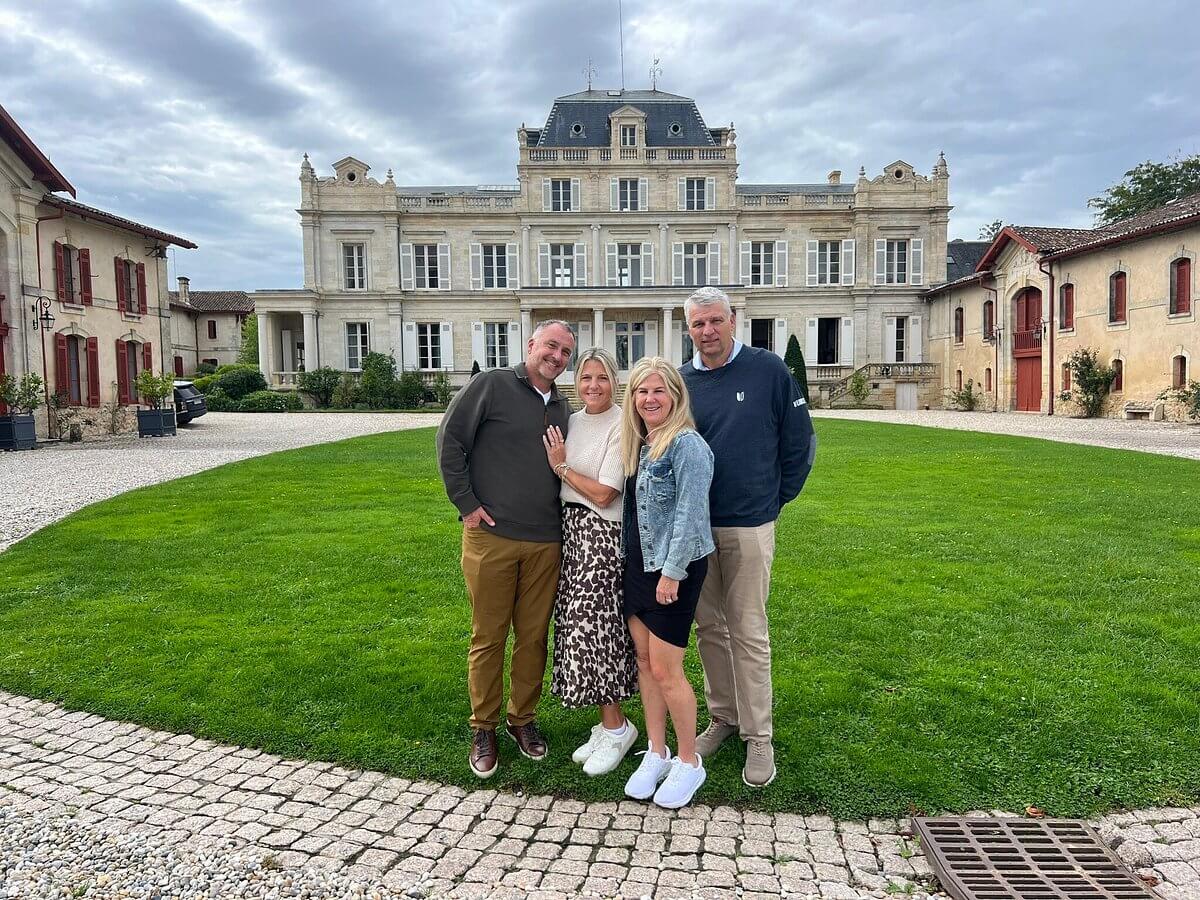 Sur la route du Médoc (matin) - Bordeaux Wine Trails