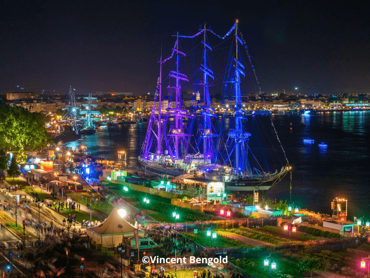 Famous Boat docked in Bordeaux