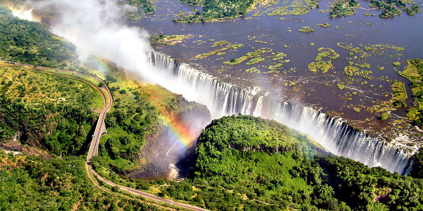 Водопад Виктория Замбия и Зимбабве видео
