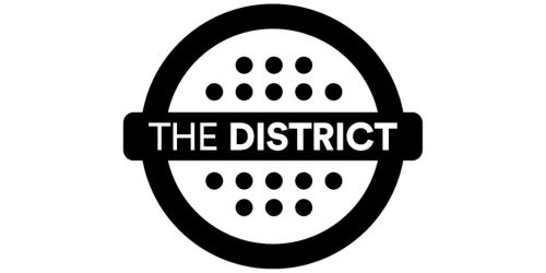 The District Padel & Pickleball Club Logo