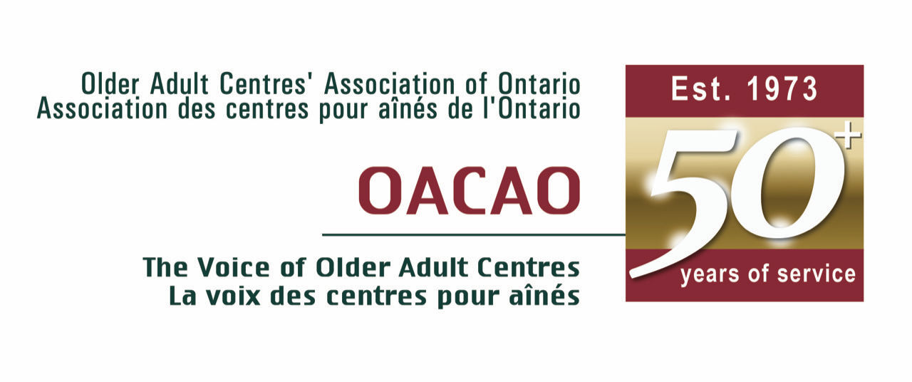 Older Adult Centres' Association of Ontario (OACAO) Logo