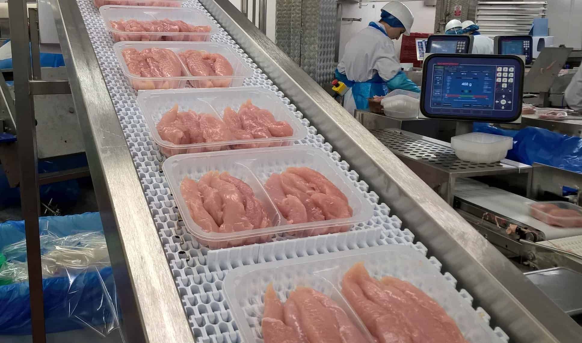 Meat and poultry processing plant