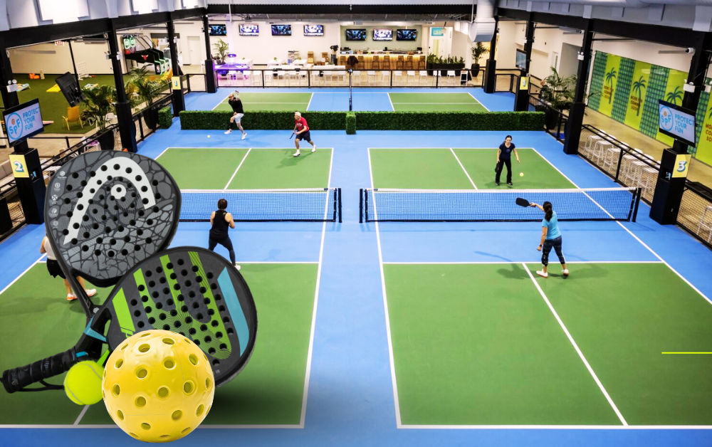 Rendering of the new Padel and Pickleball facility