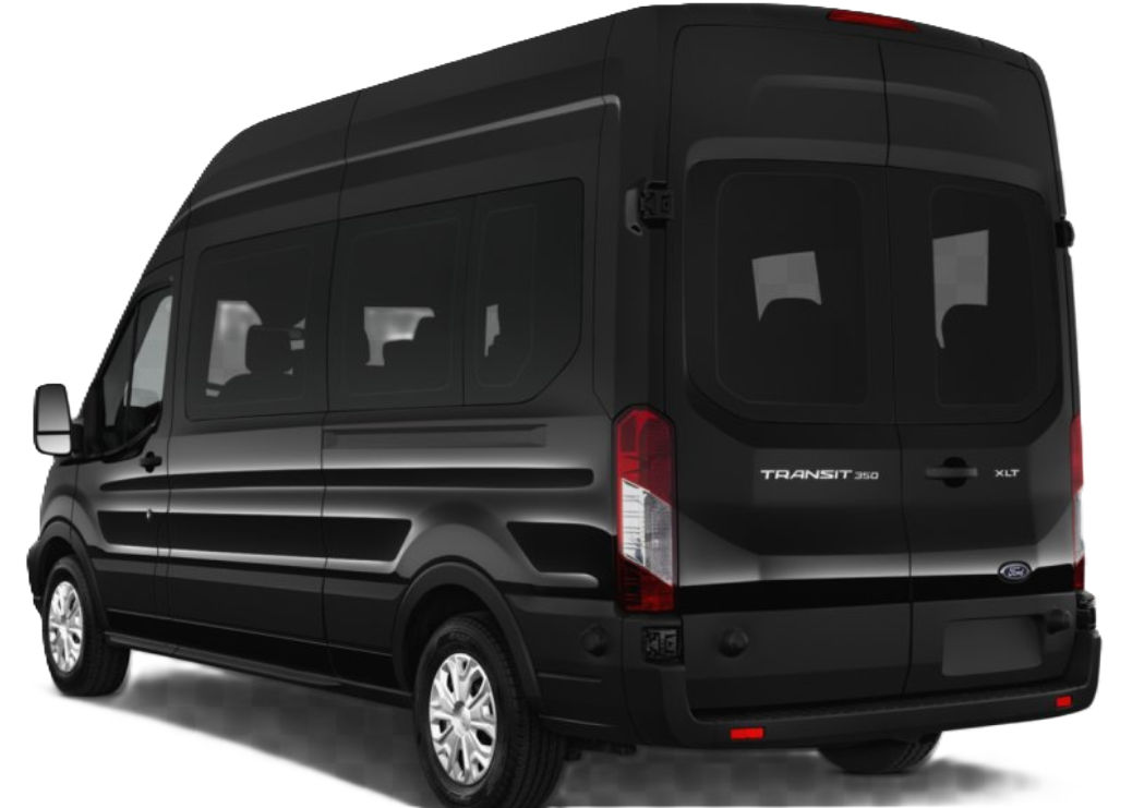Minibus Ford Transit 16 places moderne avec design élégant pour groupes moyens