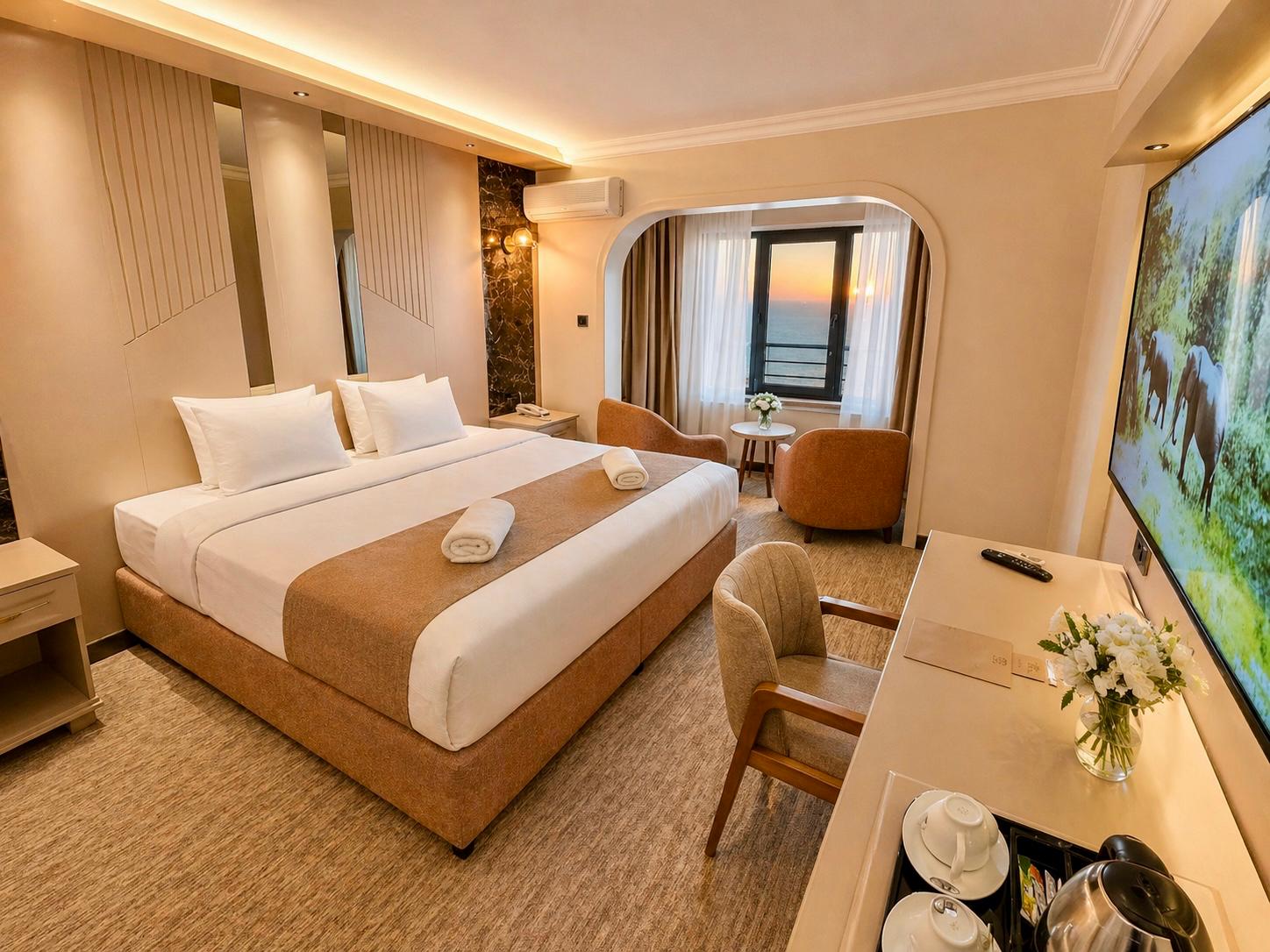 Deluxe Double Oda Deniz Manzaralı