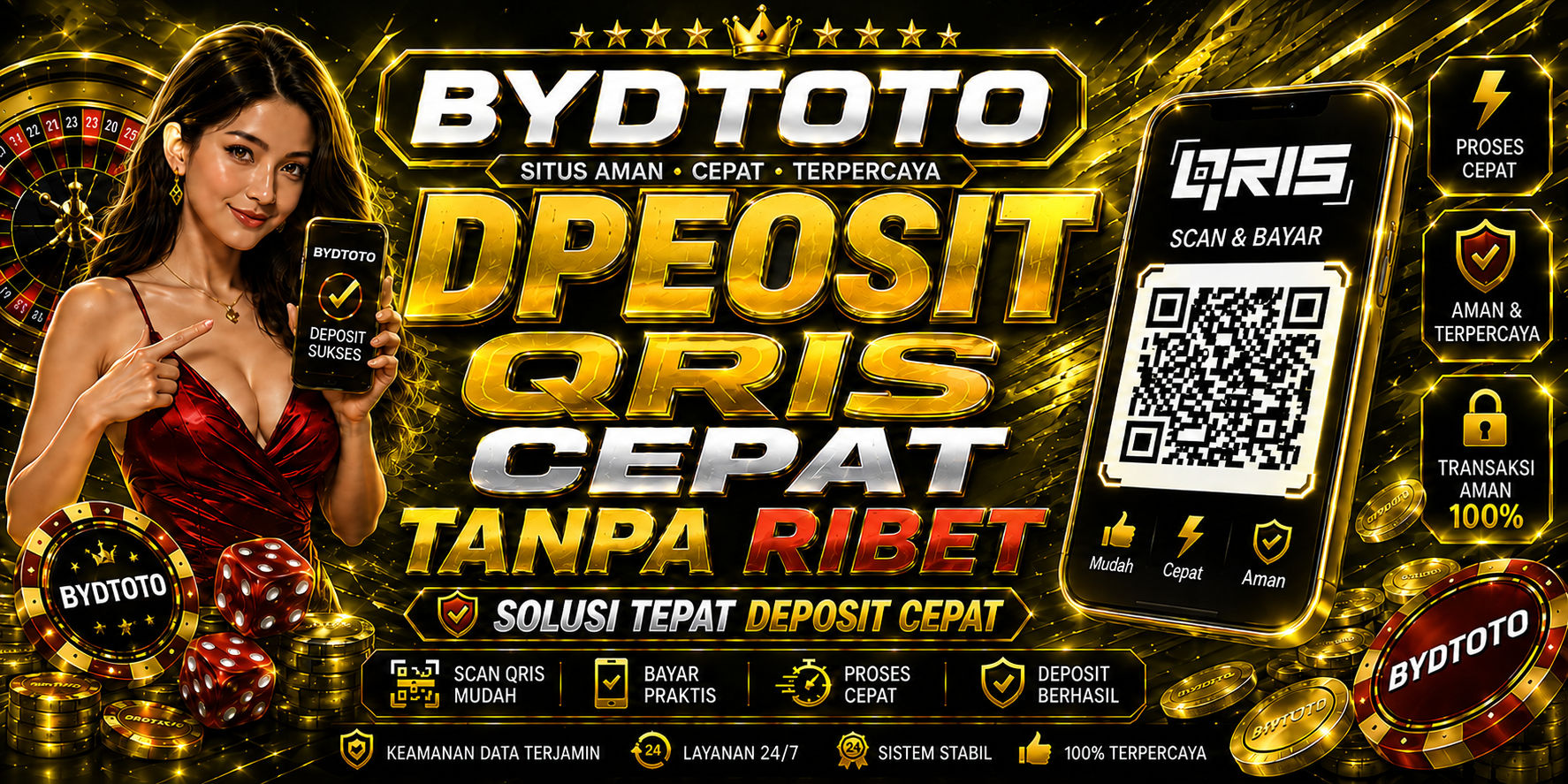 DEPOSIT QRIS KILAT TANPA RIBET