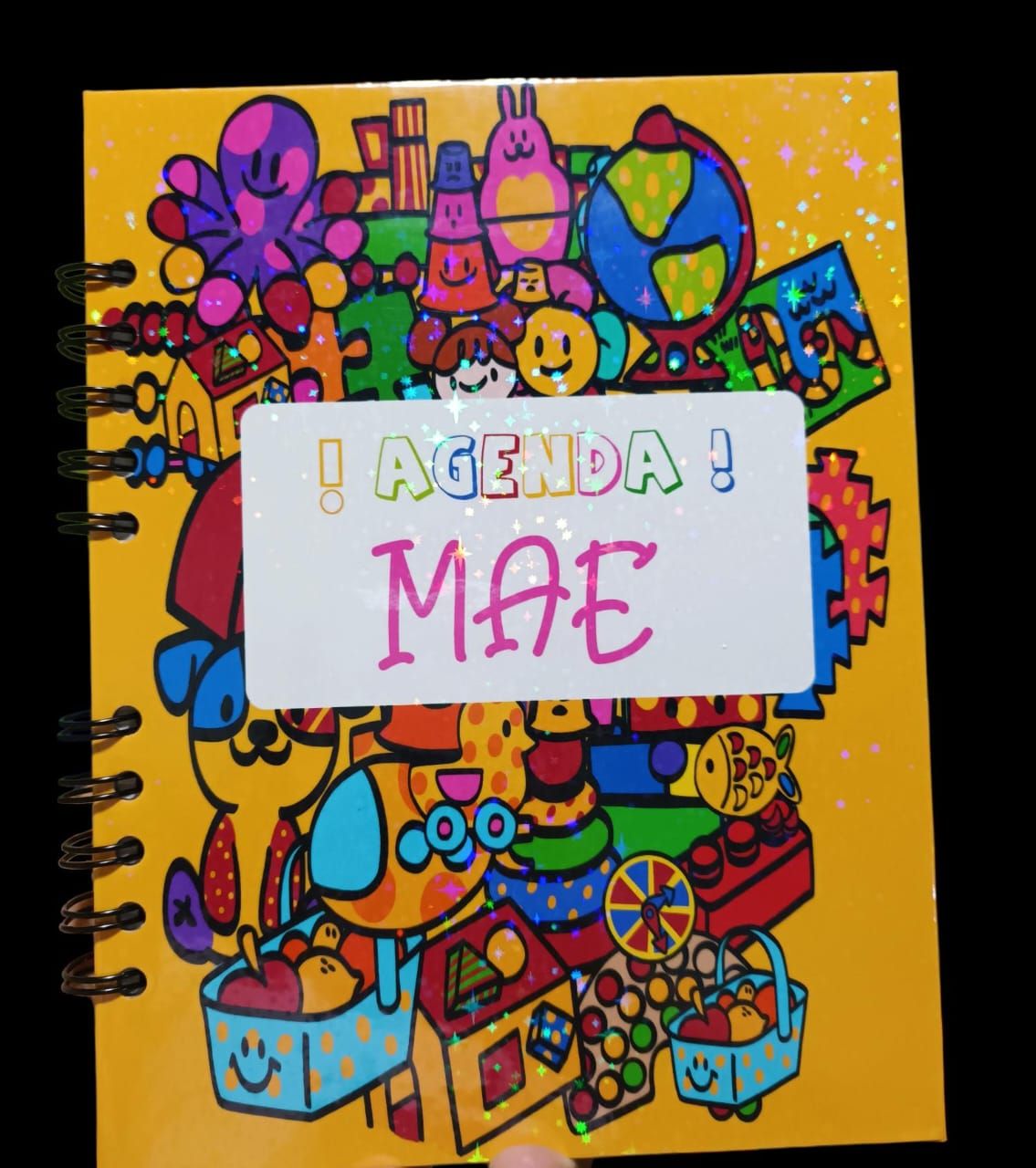 Agenda 16.5x21.5cm personalizada (100 hojas)