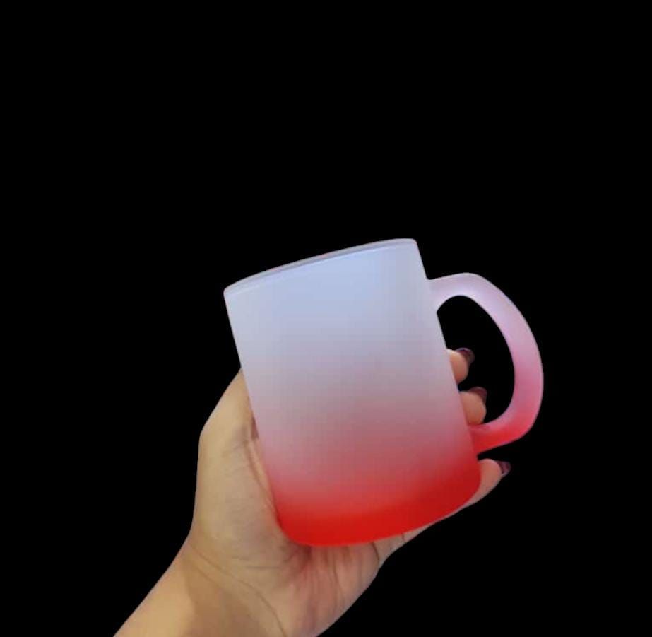 Taza glaseada colores varios personalizada 