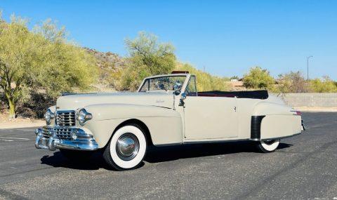 1948 Lincoln Continental 17153 Miles Sea Gull Gray Cabriolet Convertible for sale