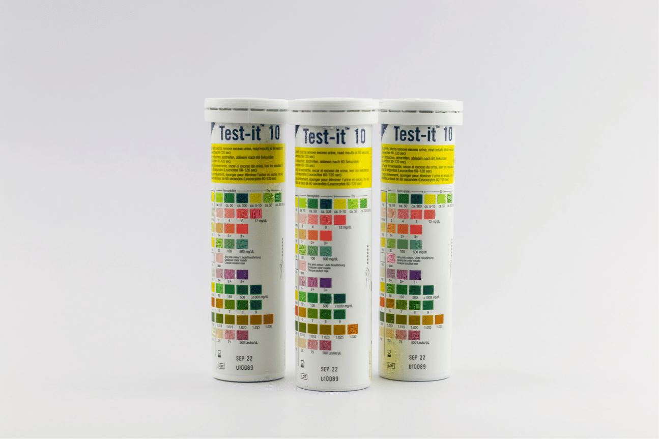 TEST-IT 10 (10-PARAMETER URINE TEST)