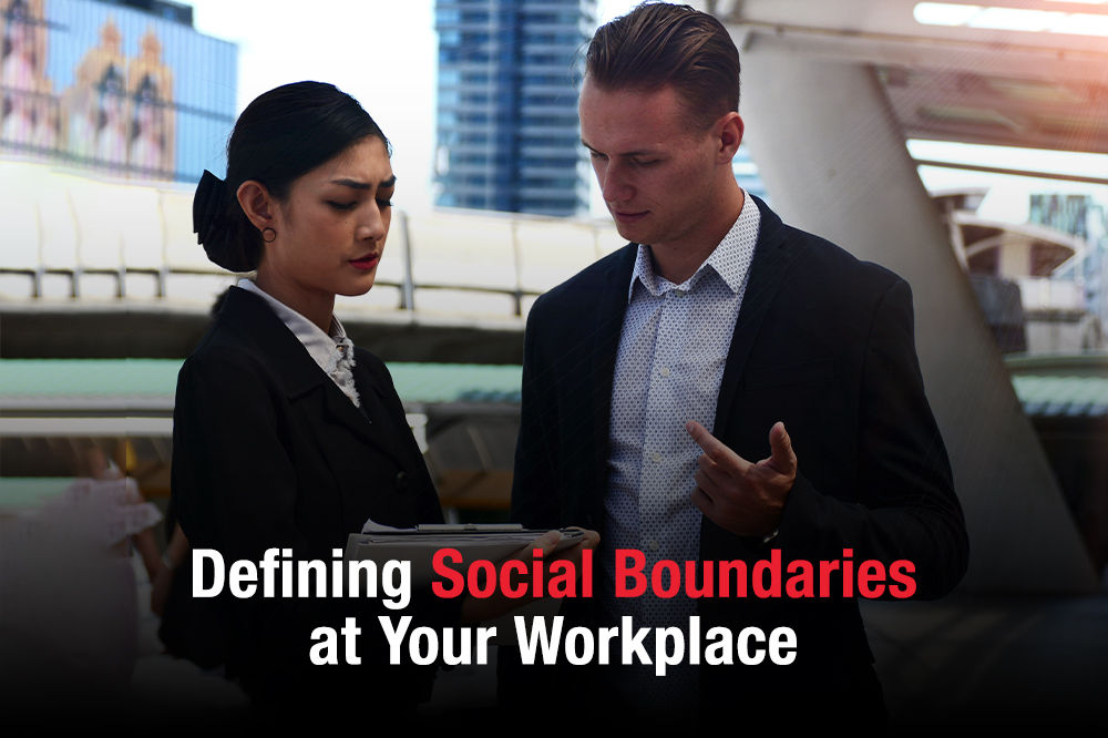 Unsure how to cope with boss' uncomfortable conversations? Set social boundaries!