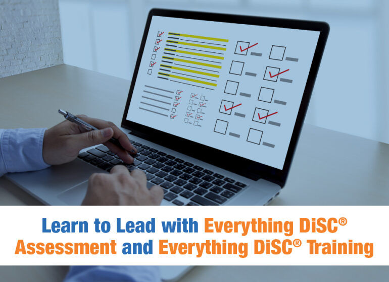 Learn to Lead with Everything DiSC Assessment and Everything DiSC Training