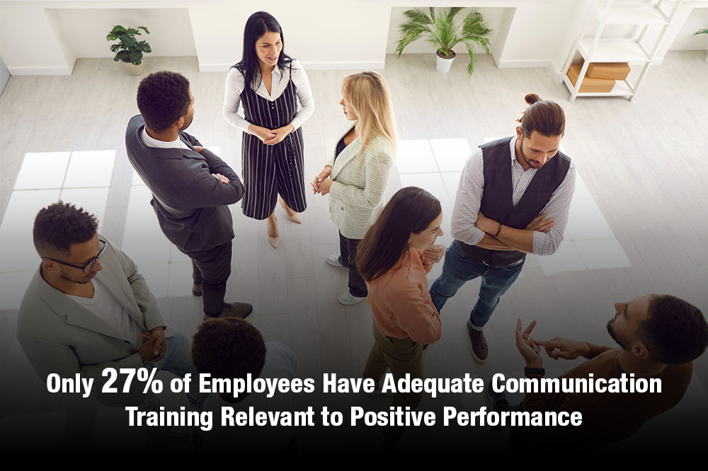Only 27% of Employees Have Adequate Communication Training Relevant to Positive Performance