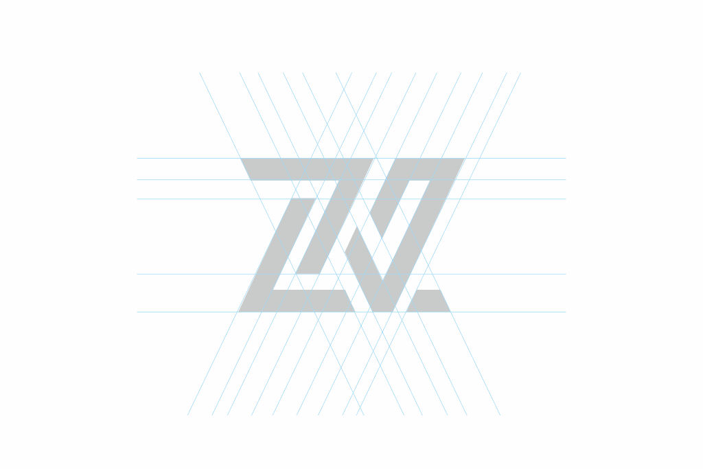 Z V 簡潔Logo設計