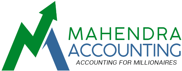 Mahendra Accounting Logo