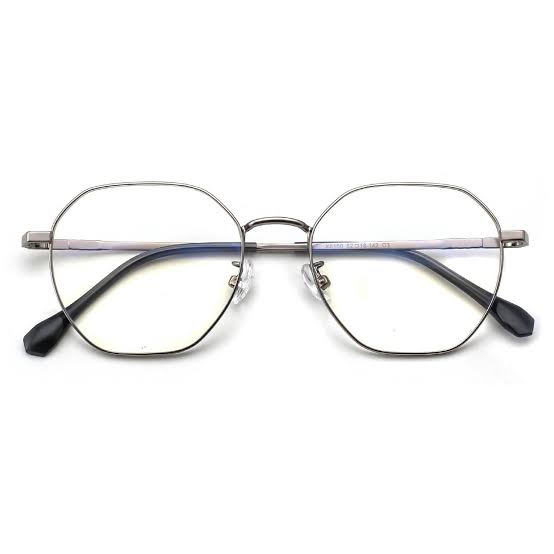 Geometric shape eyeglasses