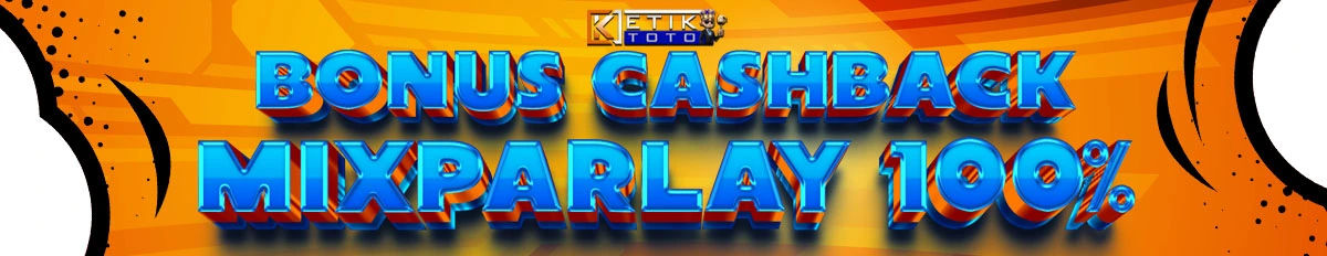 CASHBACK MIX PARLAY 100%
