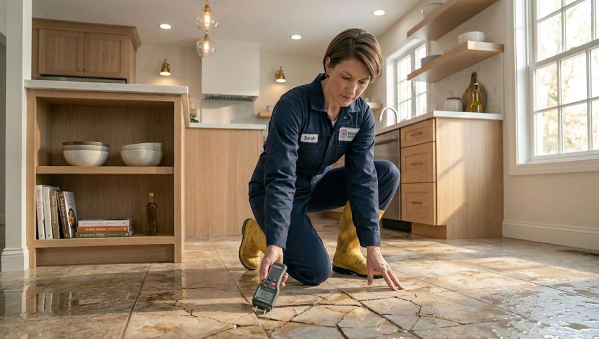 Water Under Tile Detection in Allen, MD