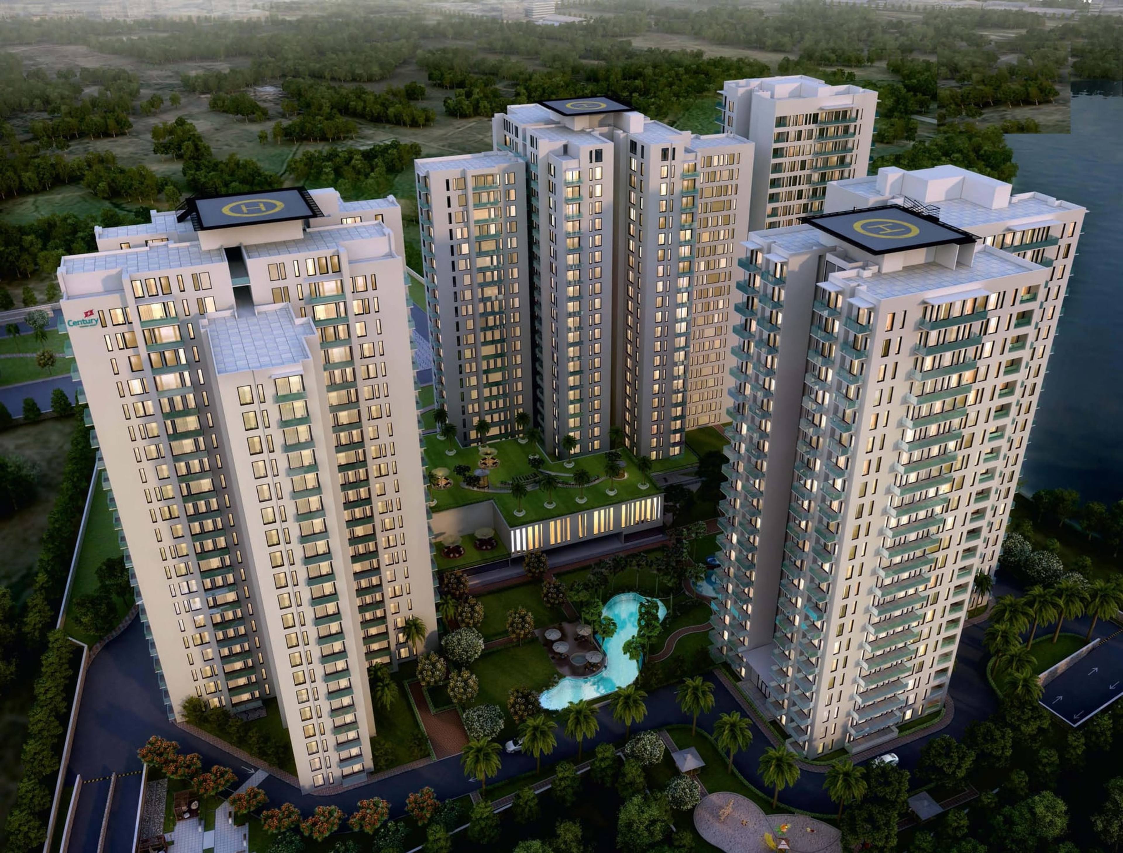 Century Ethos — Apartment in Off Bellary Road, Jakkur–Hebbal, Bengaluru