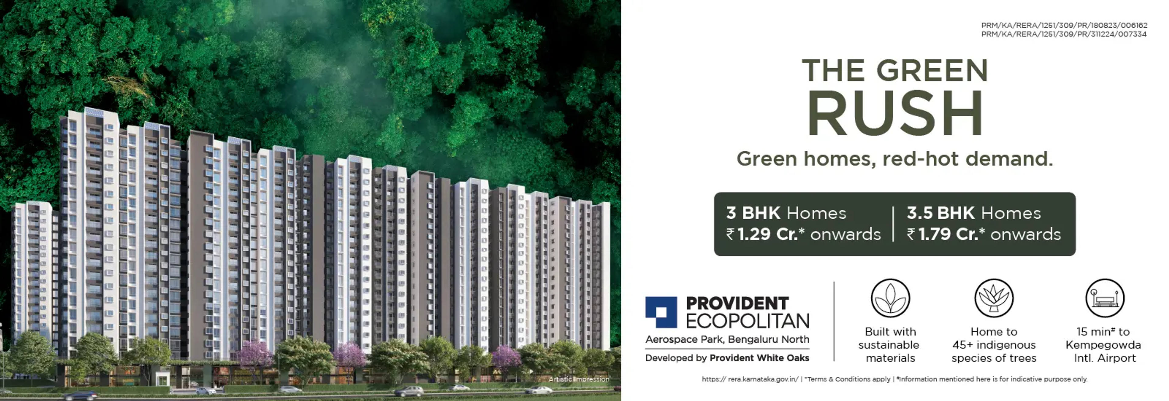 Provident Ecopolitan — Apartment in Bagalur, Aerospace Park, Bengaluru