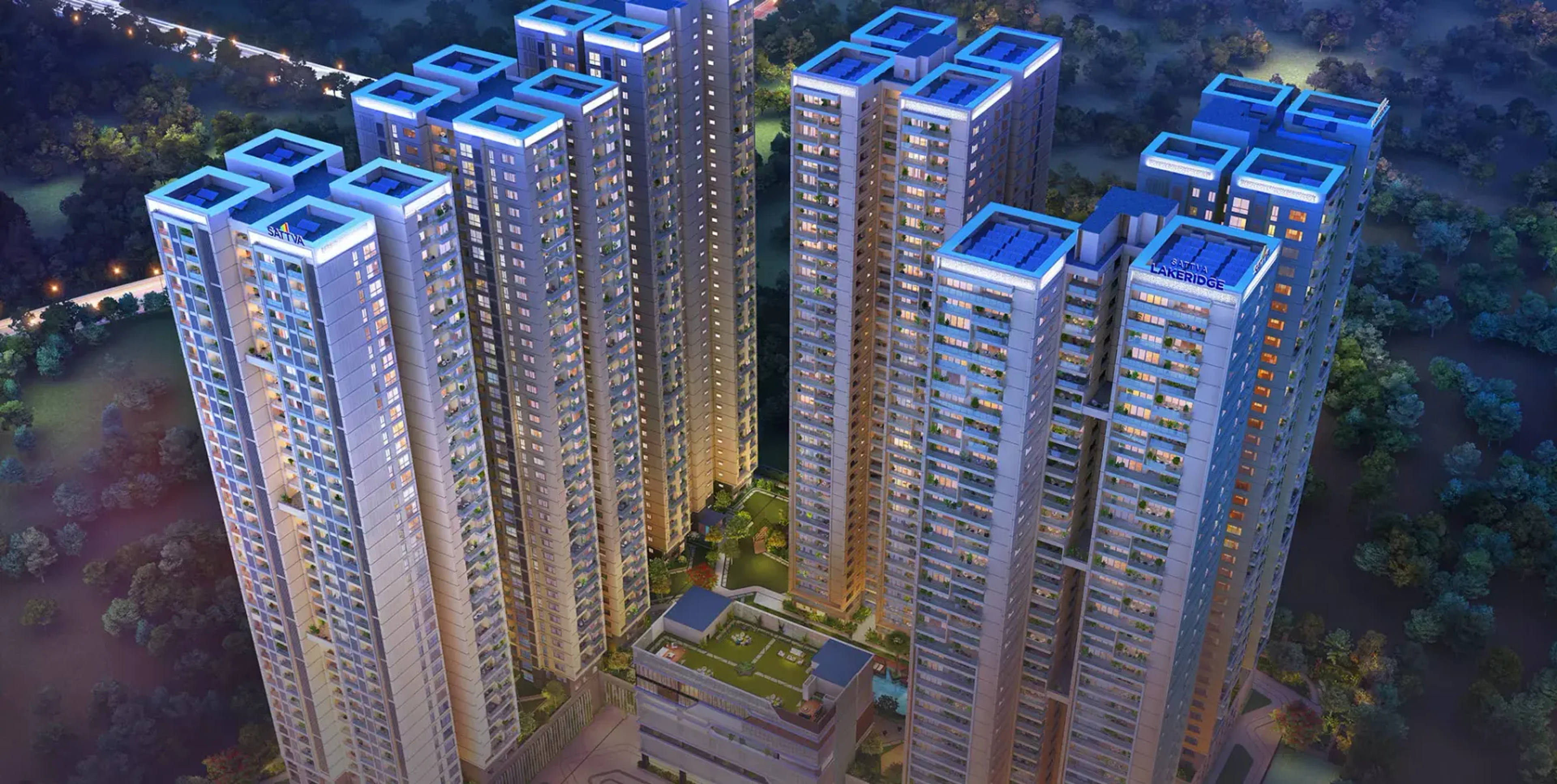 Sattva Lakeridge — Apartment in Off Sarjapur Road, Bengaluru