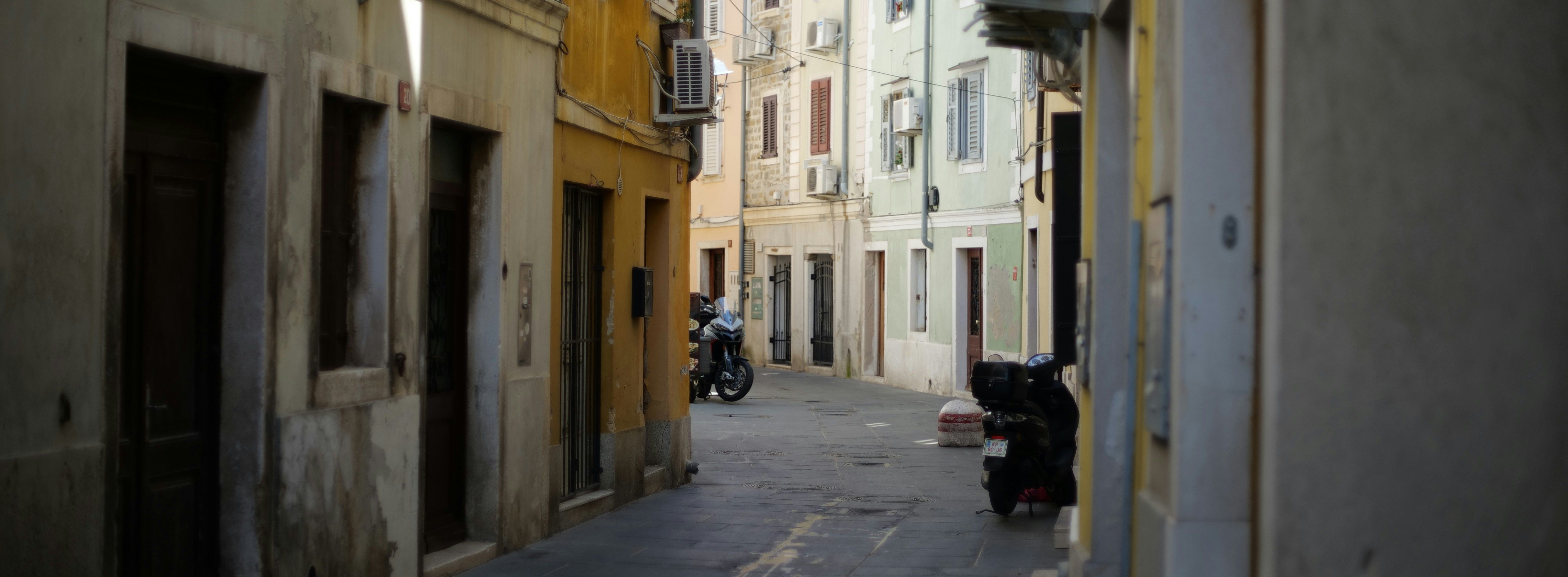 a street with buildings on both sides