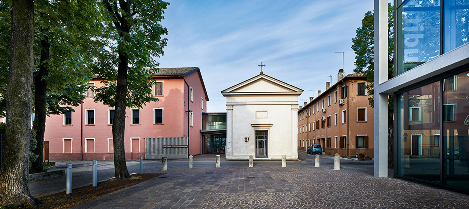 Veduta esterna di Tipoteca.