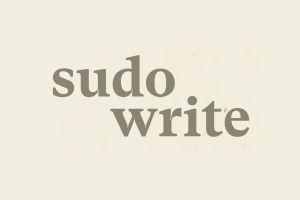 Sudo Write