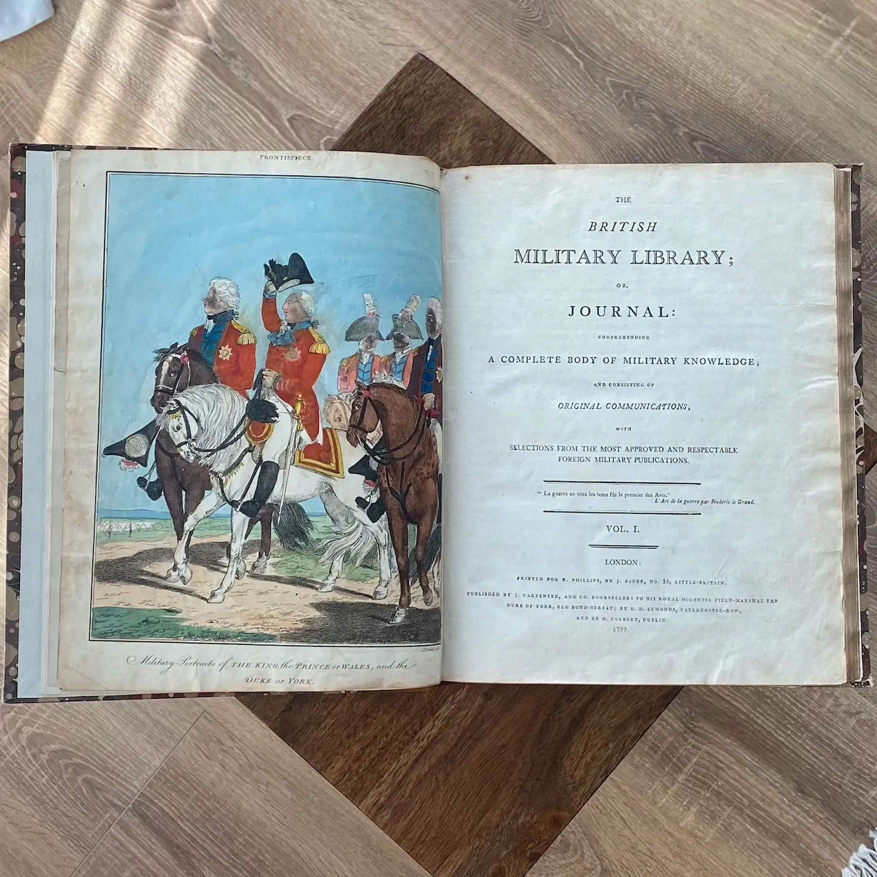 The British Military Library 1799; A Complete Body of Military Knowledge 3