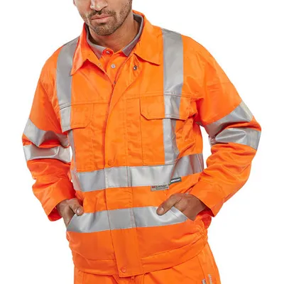 Beeswift Hi-Vis Rail Spec Jacket
