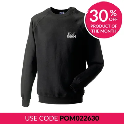Russell Raglan Sleeve Sweatshirt