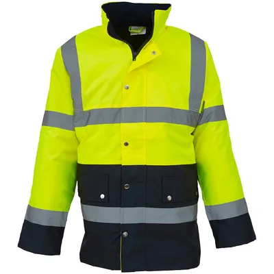 Yoko Hi-Vis Two-Tone Motorway Jacket