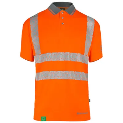 Beeswift Hi-Vis Envirowear Recyclable Polo