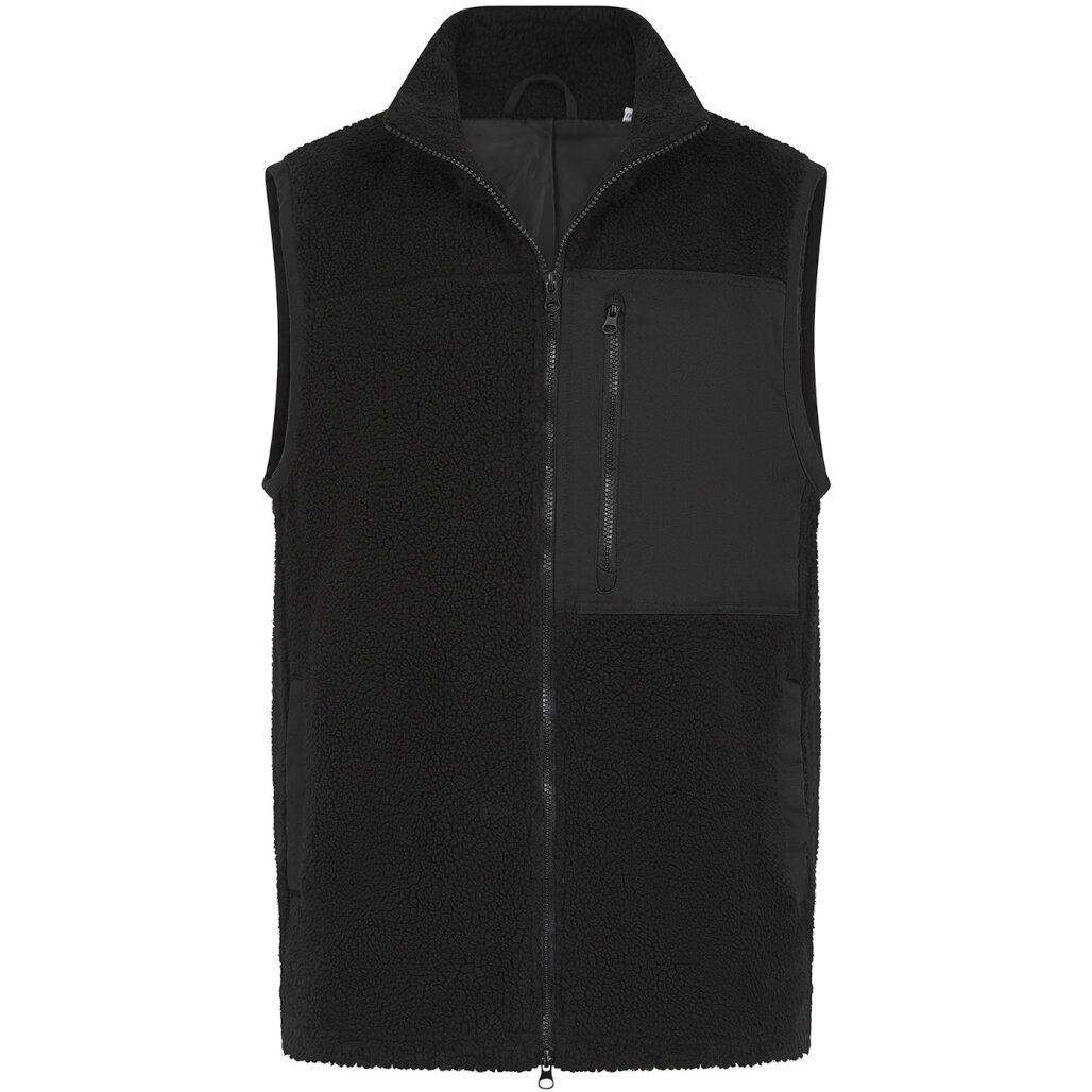 Front Row Recycled Sherpa Gilet