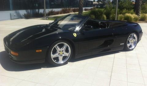 1998 Ferrari F 355 Spider Rare Black on Black for sale