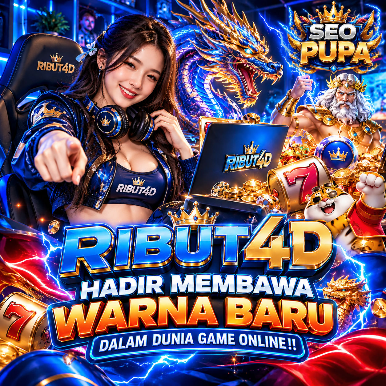 RIBUT4D |  Hadir Membawa Warna Baru dalam Dunia Game Online!! 