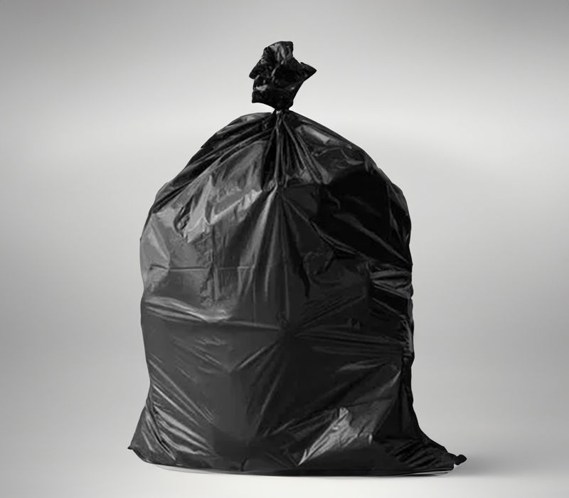 Black Garbage Bag