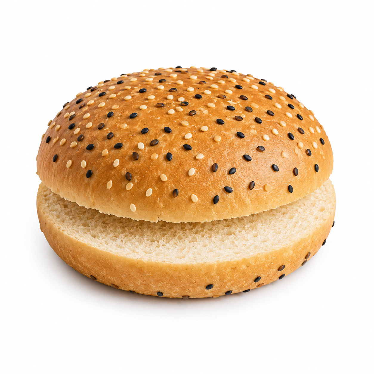 Black & White Seeded Bun - Regular (60Gms)