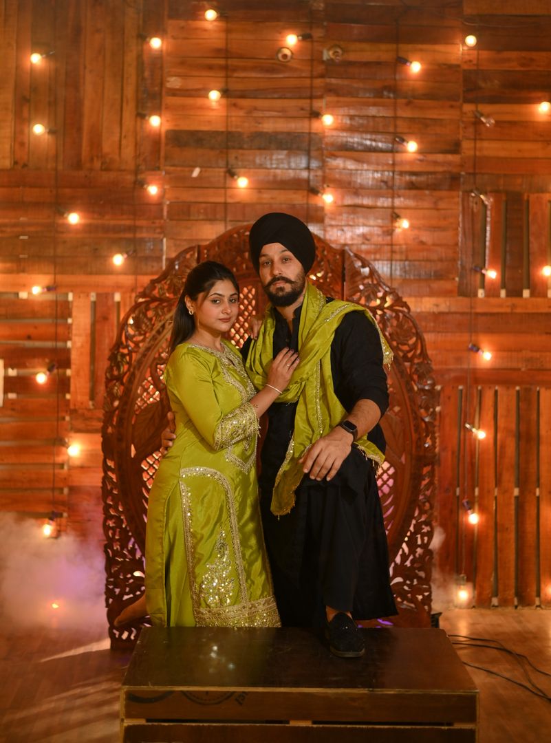 Retro Studio photoshoot set with vintage props and warm ambient lighting for nostalgic portrait photography located in Nagpur SEDO
