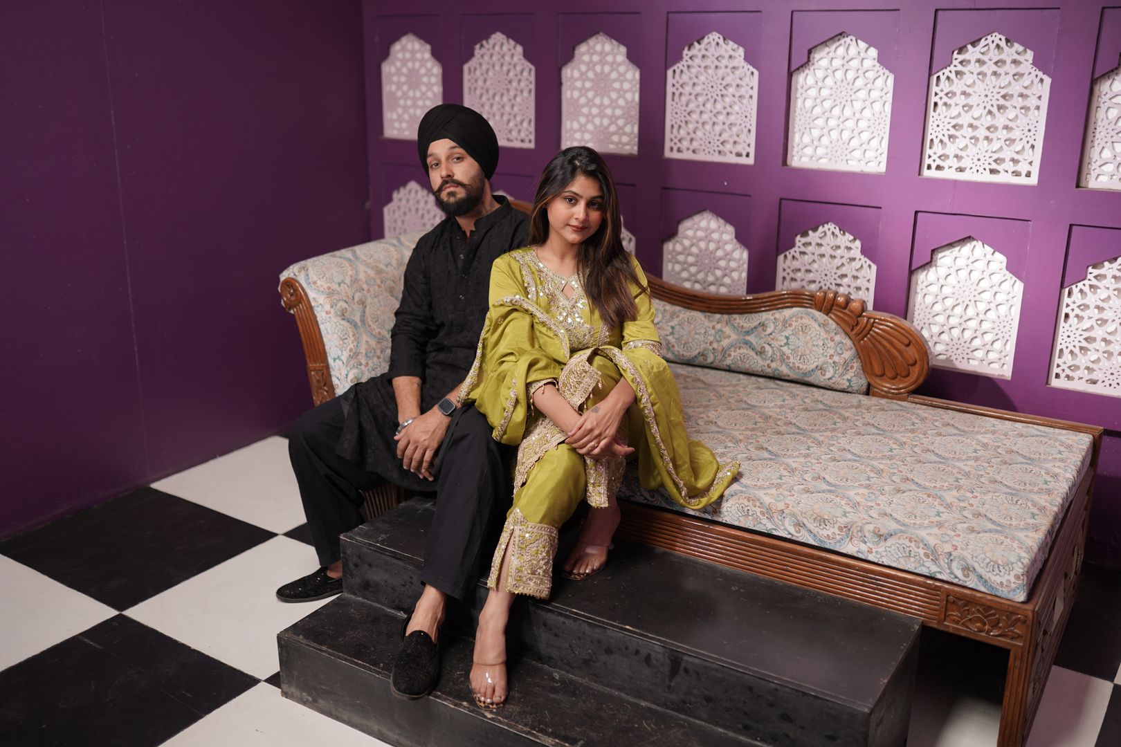 Monochrome premium photoshoot set located in Nagpur SEDO