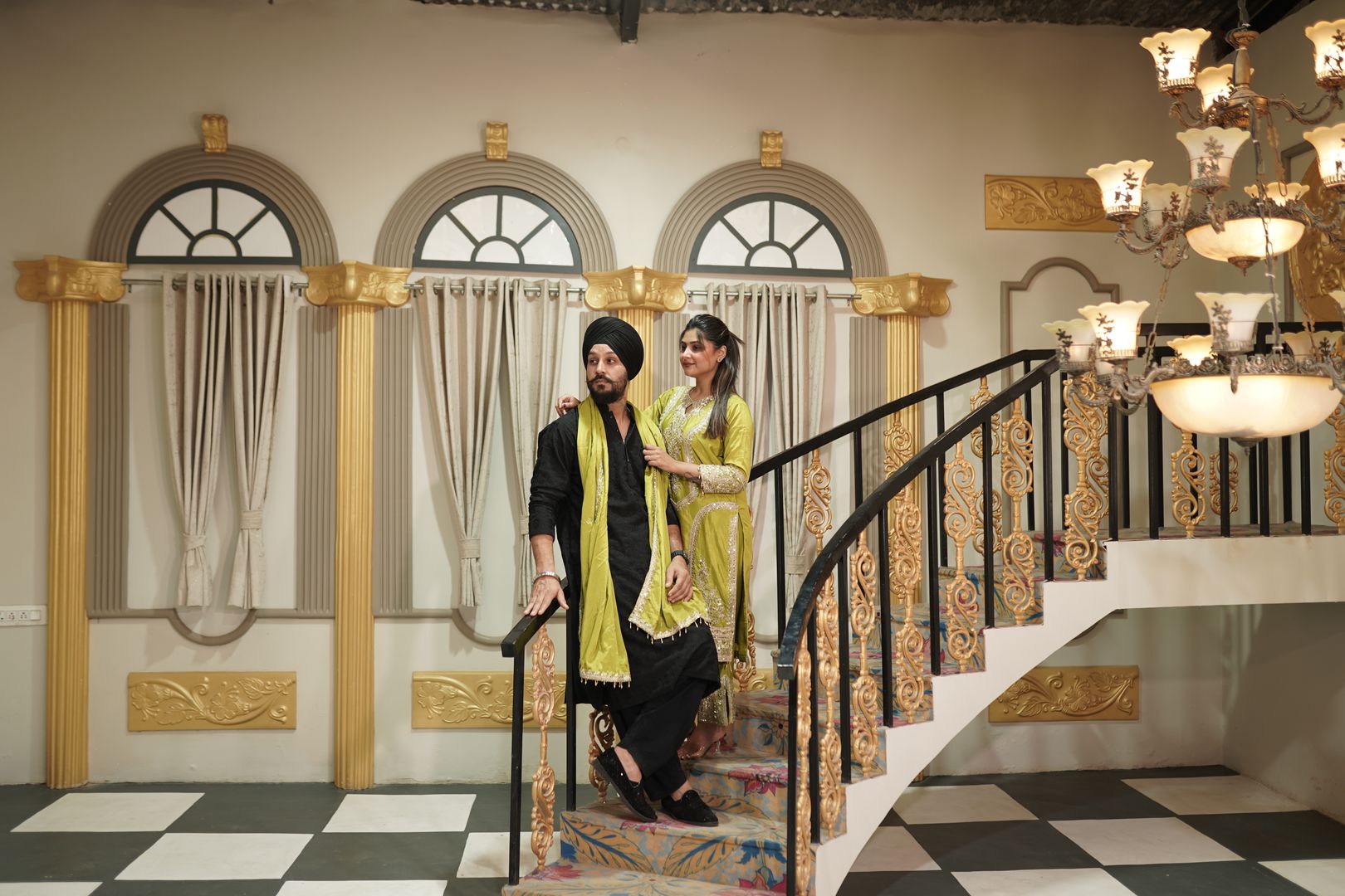 Elegant Pre-Wedding Photography Set