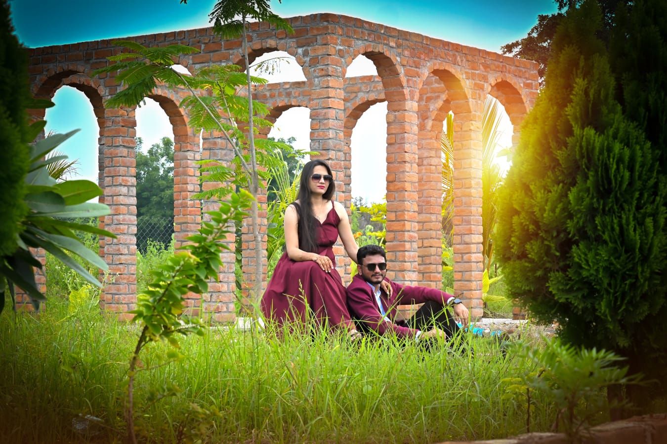 Rustic Archs premium photoshoot set located in Nagpur SEDO