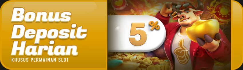 Bonus Next Deposit 5%